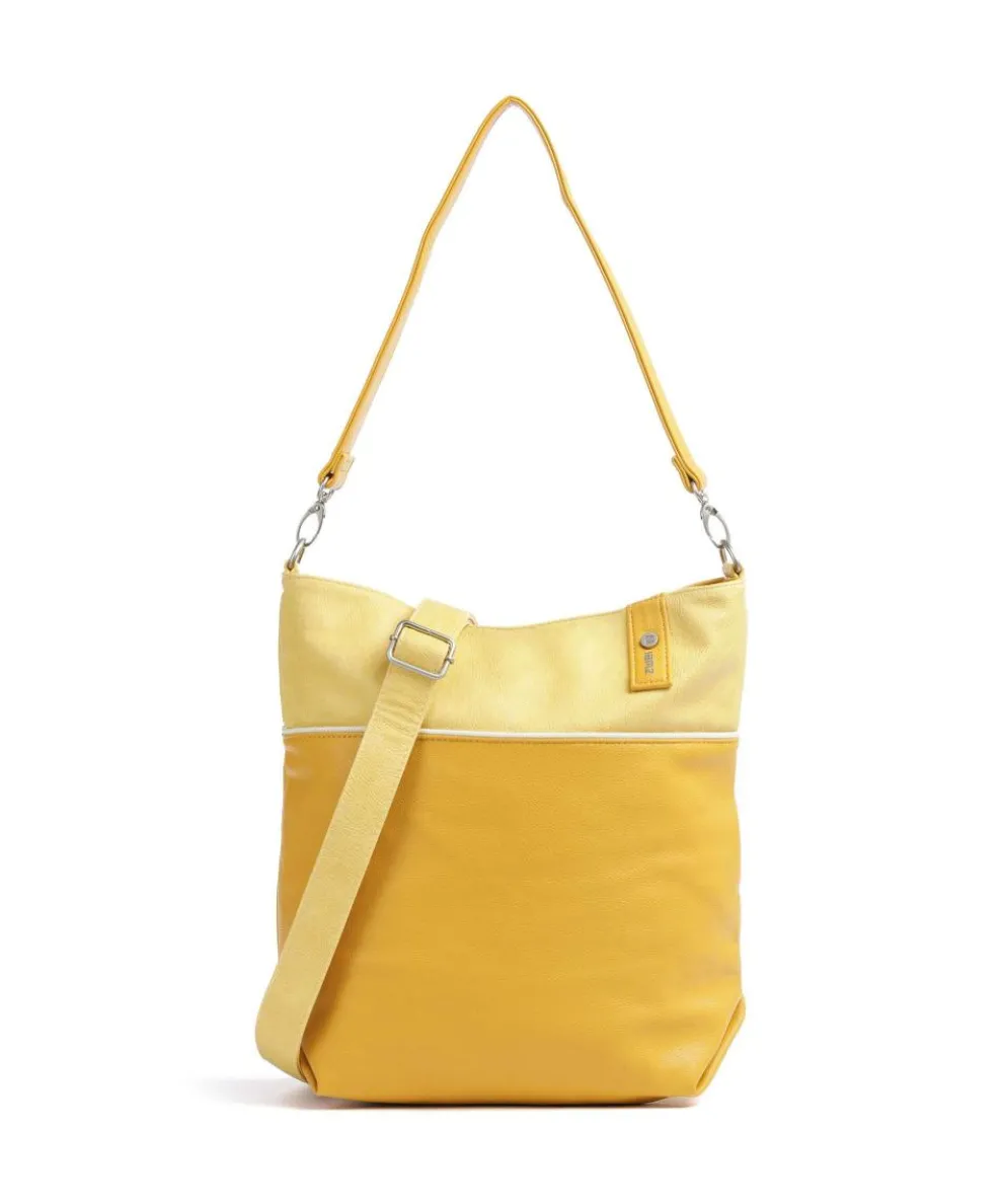 Jana J12 Hobo bag imitation leather yellow
