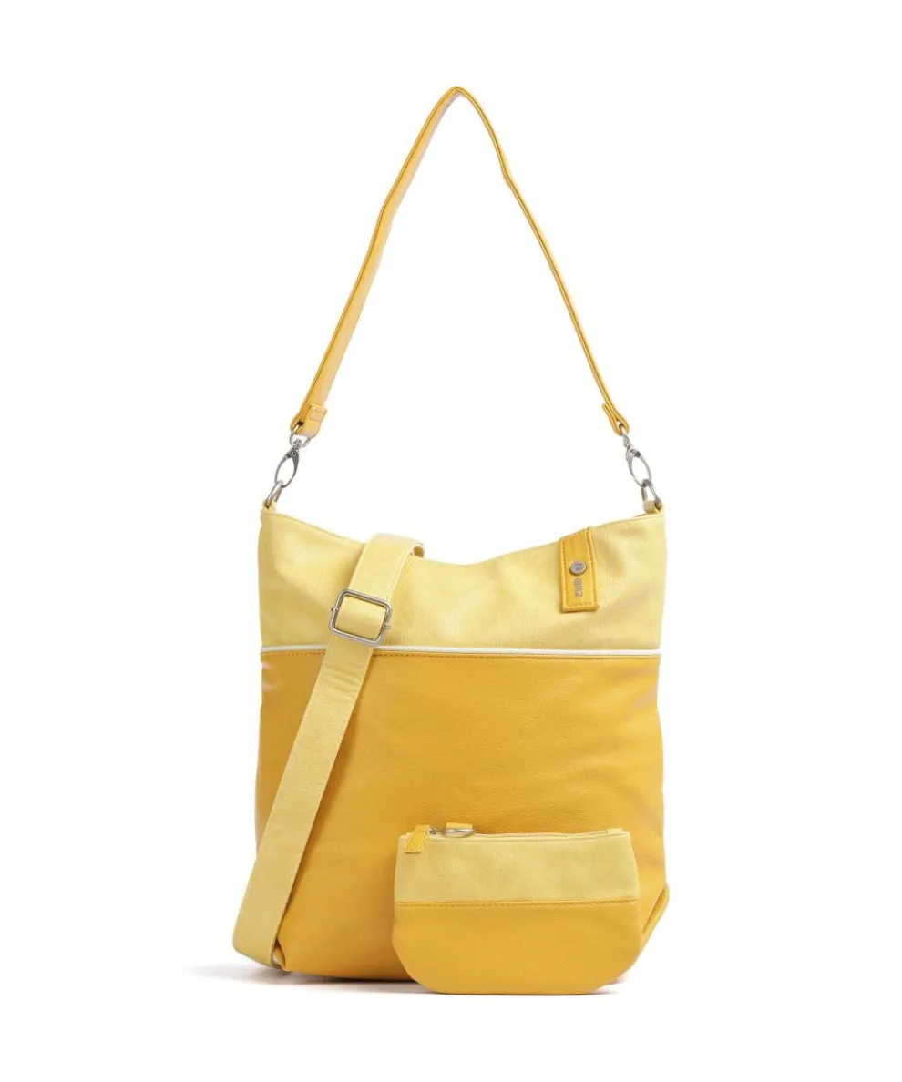 Jana J12 Hobo bag imitation leather yellow