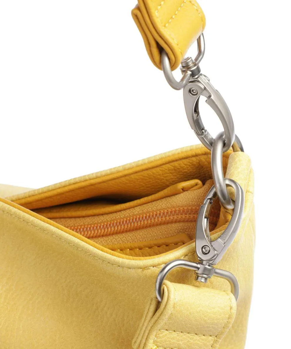 Jana J12 Hobo bag imitation leather yellow