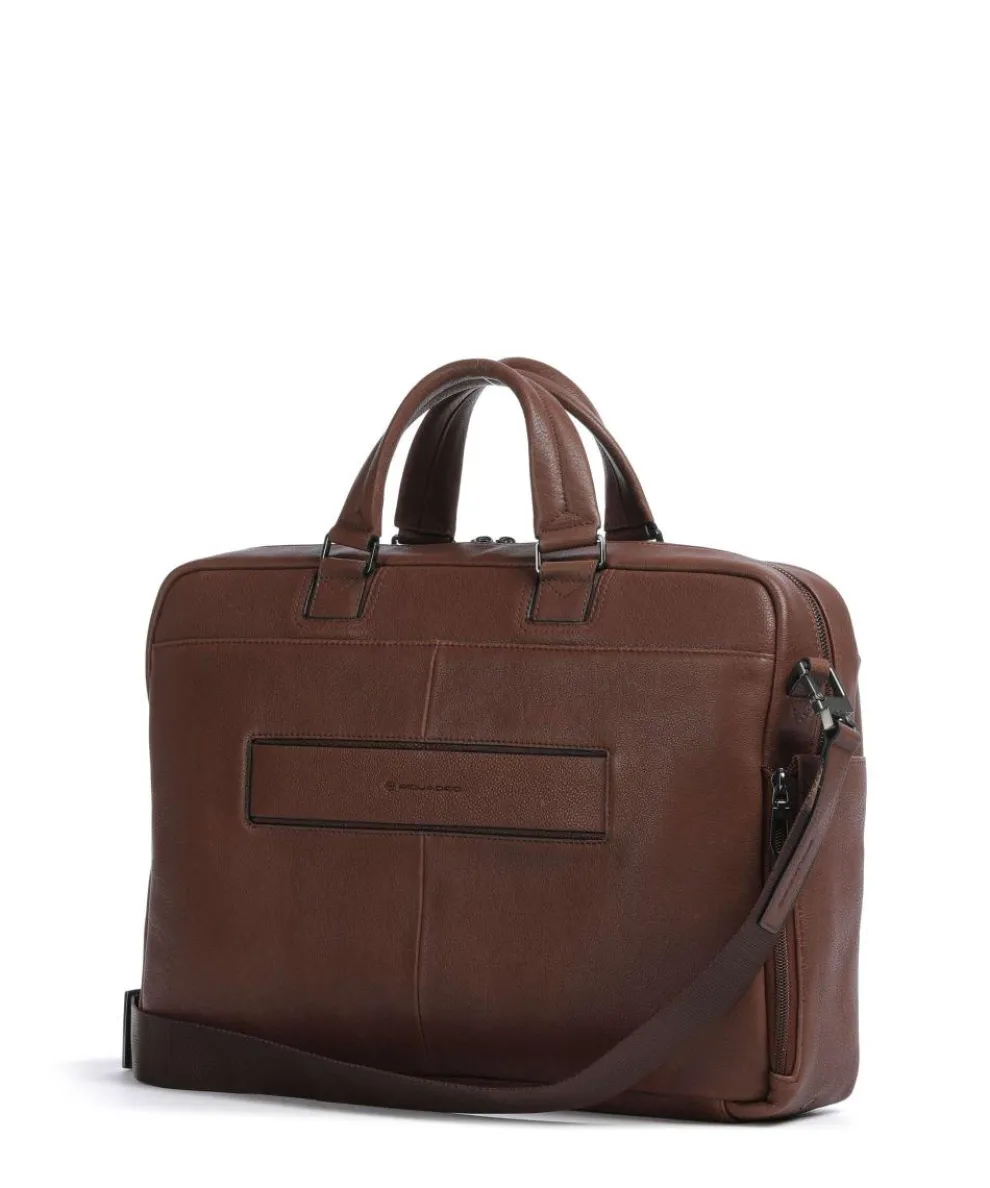 S134 Briefcase 15″ grained cow leather brown
