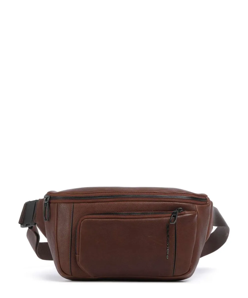 S134 Fanny pack grained cow leather brown