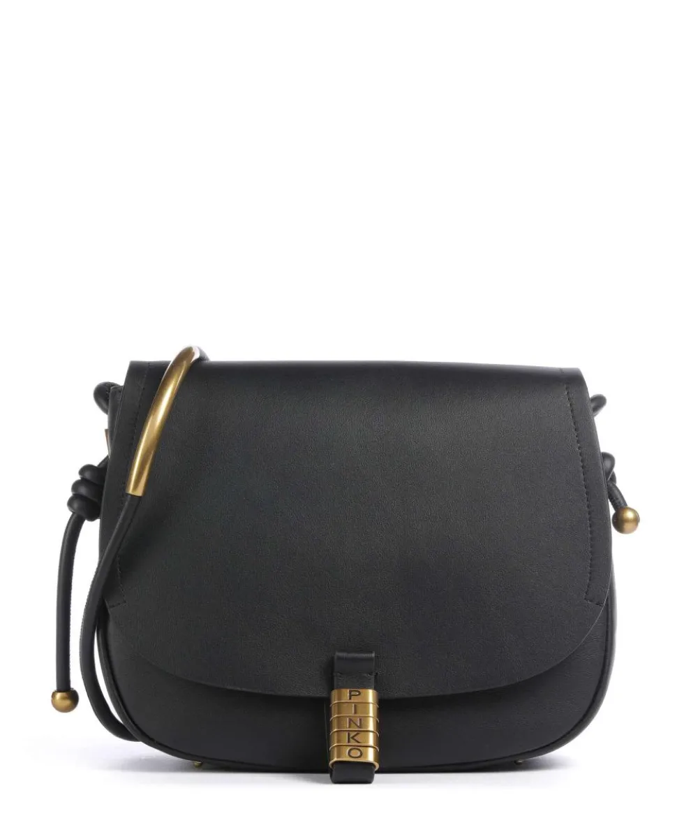 Saddle Classic Crossbody bag softly grained calfskin black
