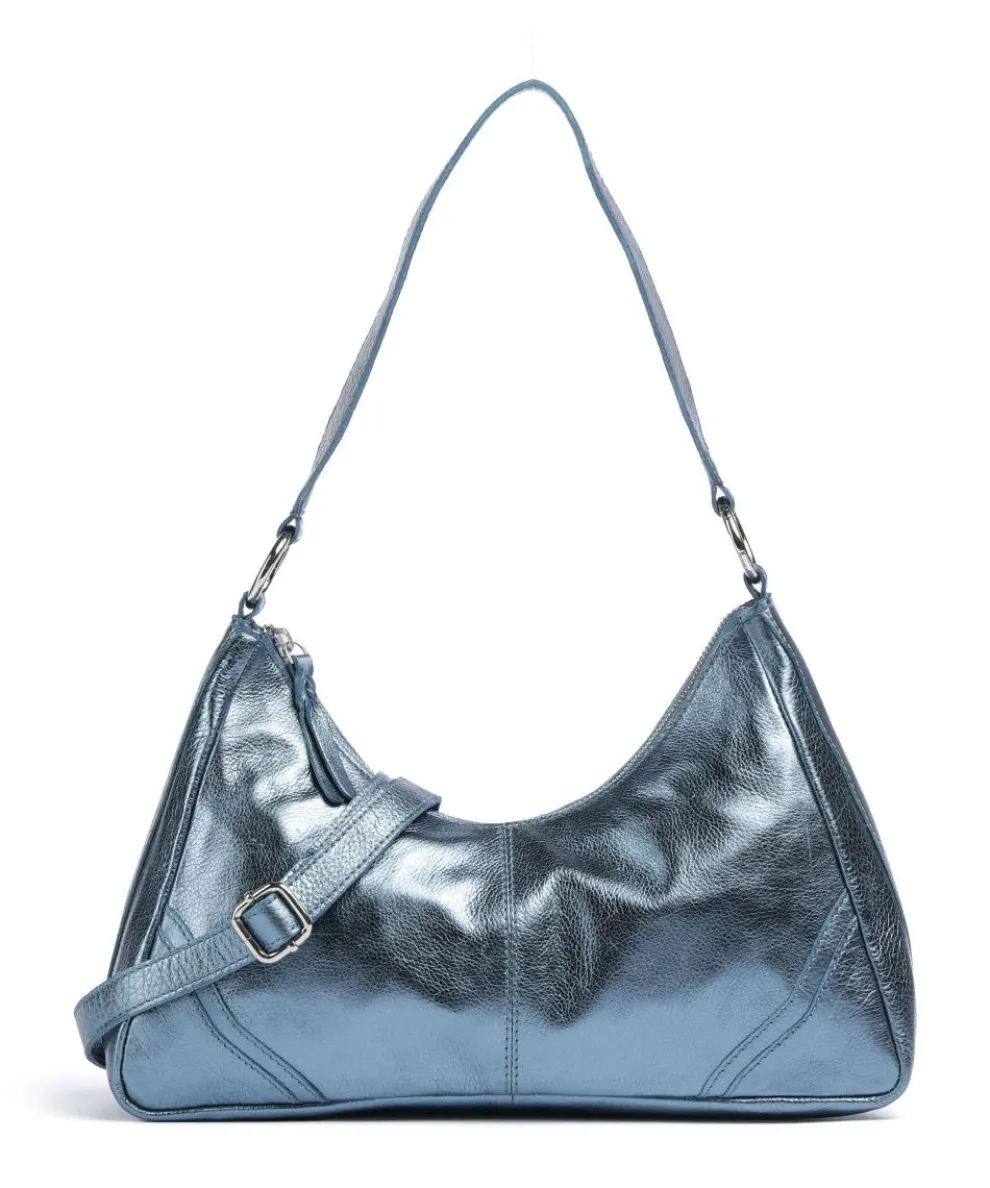 Salvatorgasse 3 Shoulder bag grained cow leather navy