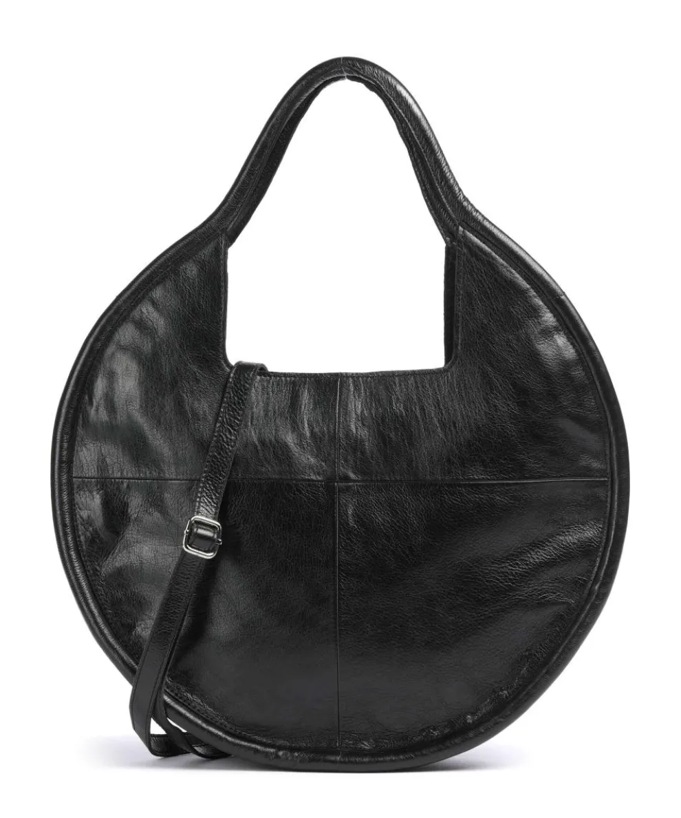 Salvatorgasse 5 Tote bag grained cow leather black