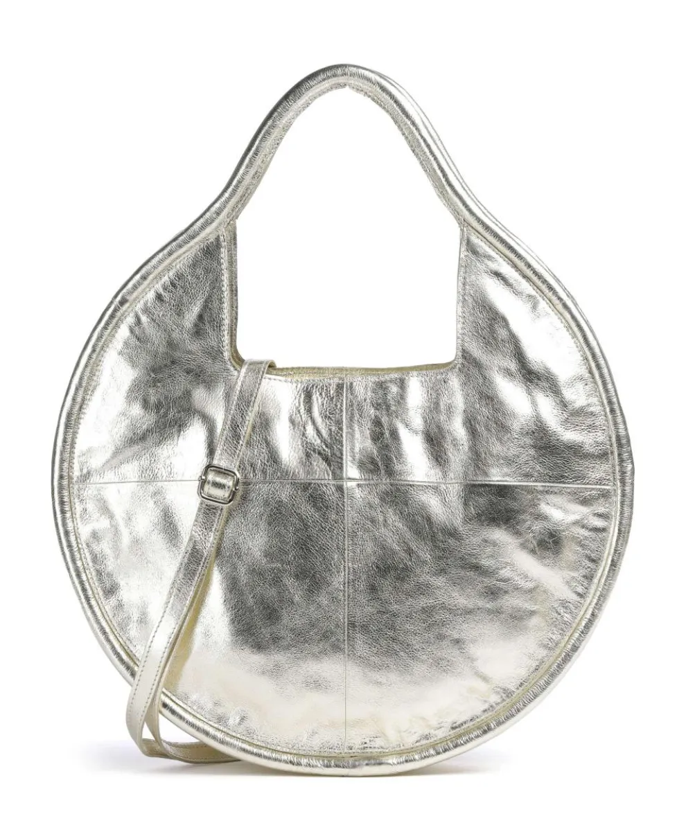 Salvatorgasse 5 Tote bag grained cow leather gold