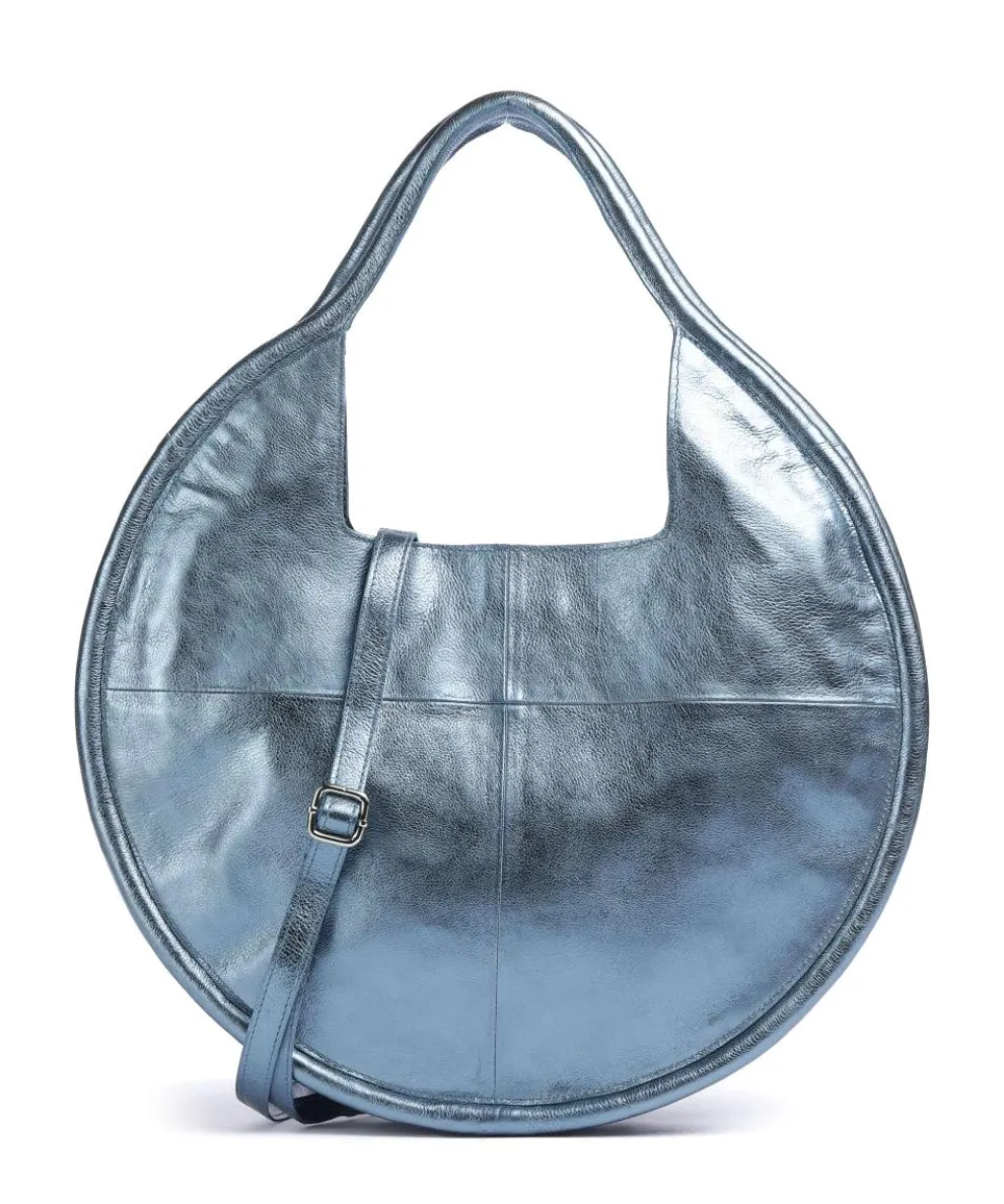 Salvatorgasse 5 Tote bag grained cow leather navy
