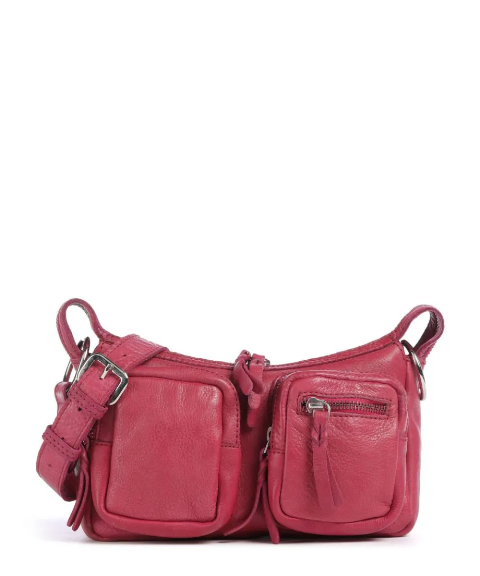 Salvatorianerplatz 4 Shoulder bag grained cow leather pink