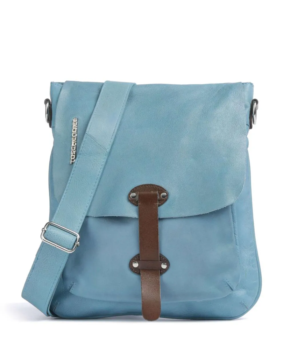 Salvatorianerplatz 2 Crossbody bag grained cow leather blue