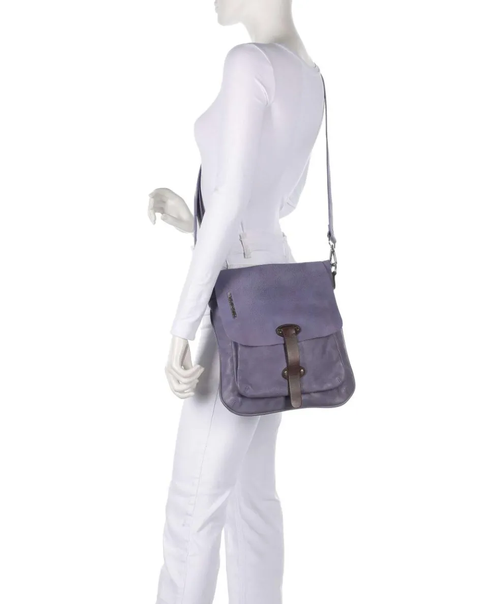 Salvatorianerplatz 2 Crossbody bag grained cow leather lavender