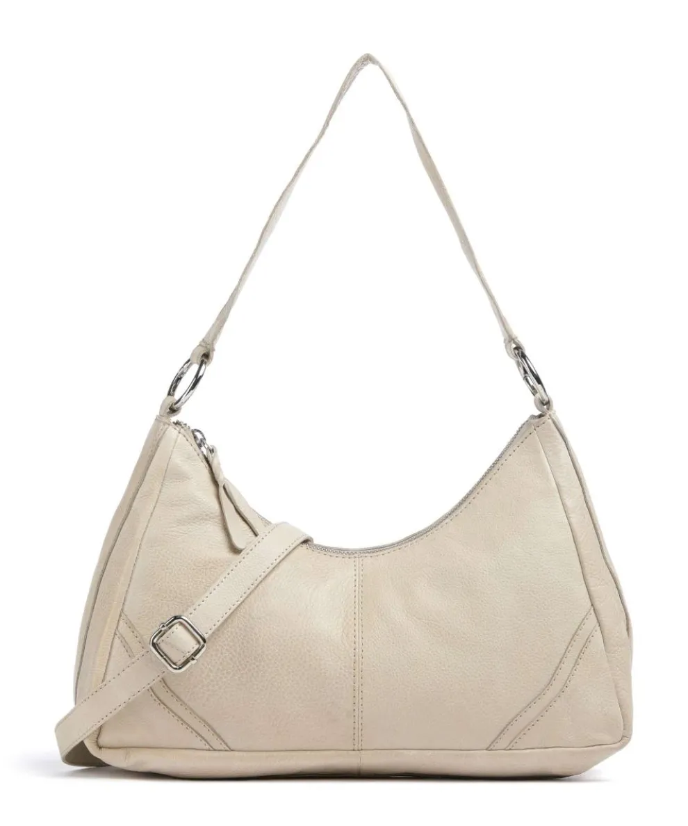Salvatorianerplatz 3 Shoulder bag grained cow leather beige