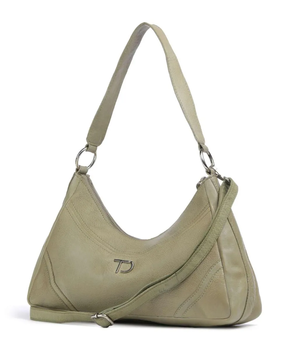Salvatorianerplatz 3 Shoulder bag grained cow leather green