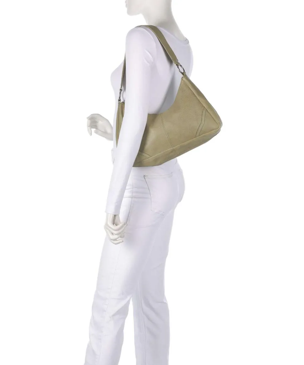 Salvatorianerplatz 3 Shoulder bag grained cow leather green