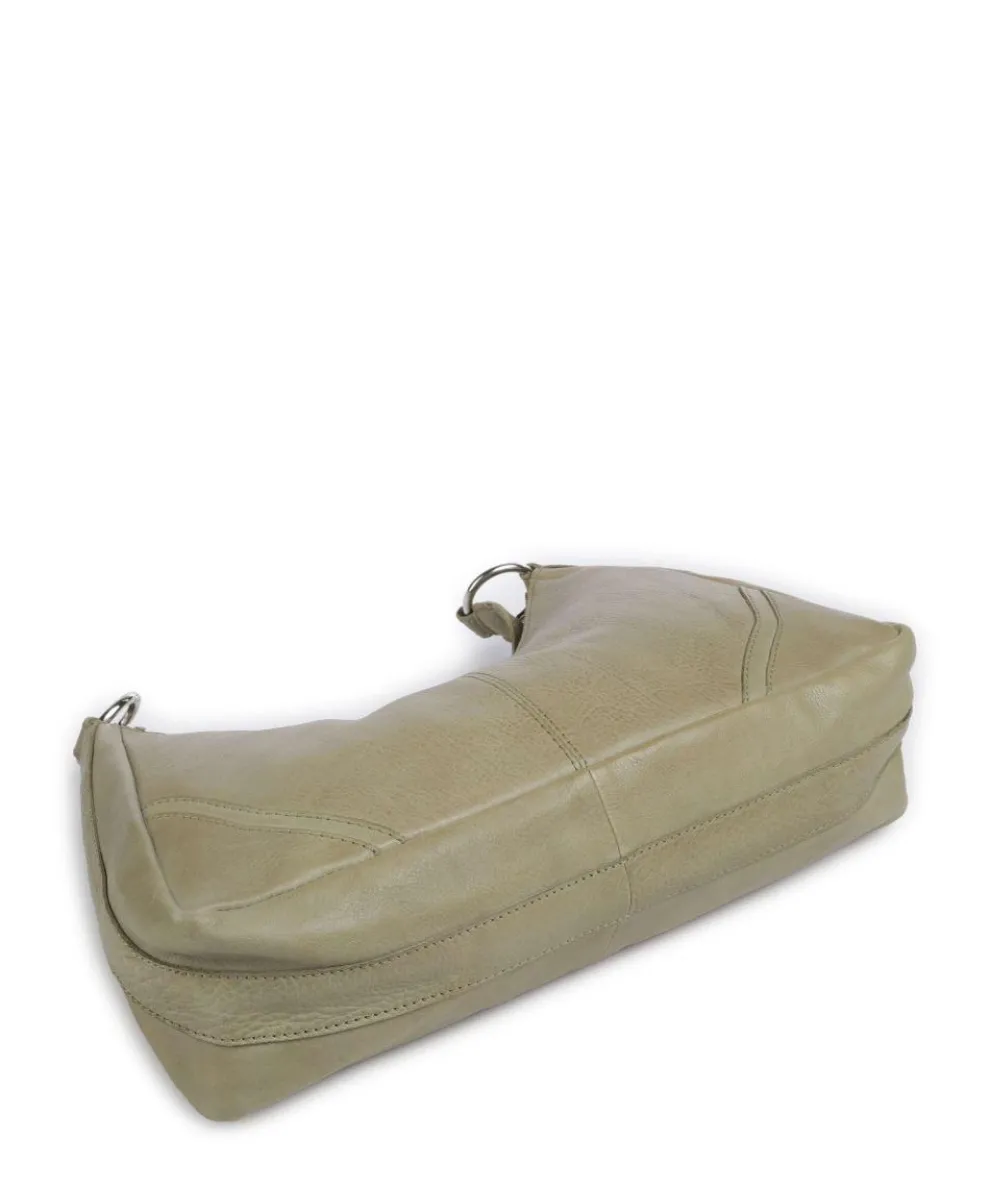 Salvatorianerplatz 3 Shoulder bag grained cow leather green