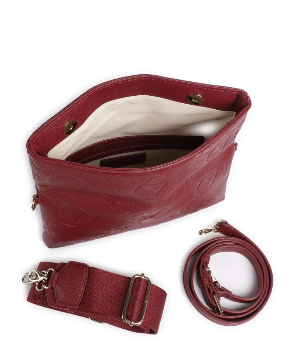 Samba Re Crossbody bag imitation leather dark red