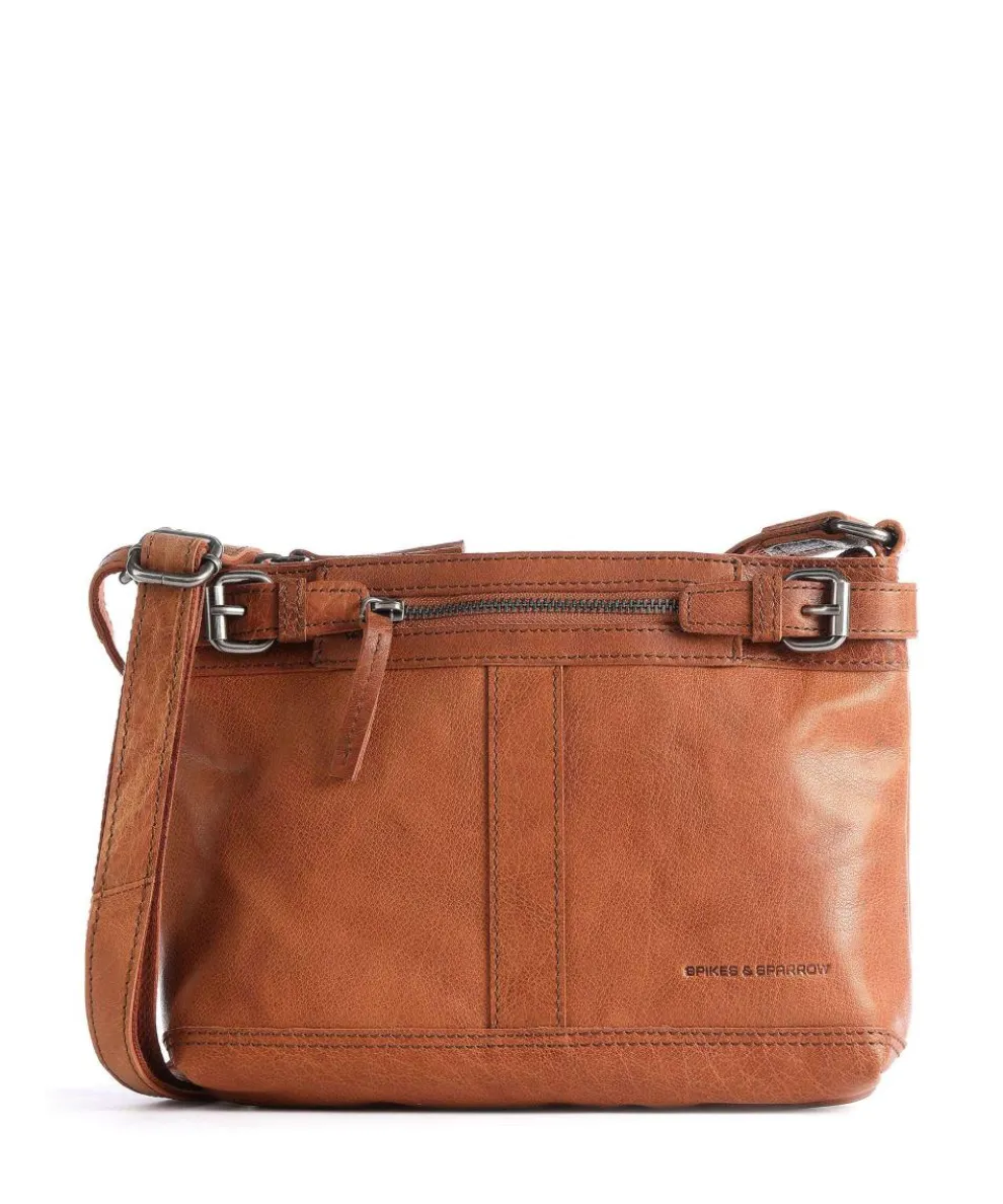 Bronco Crossbody bag leather cognac