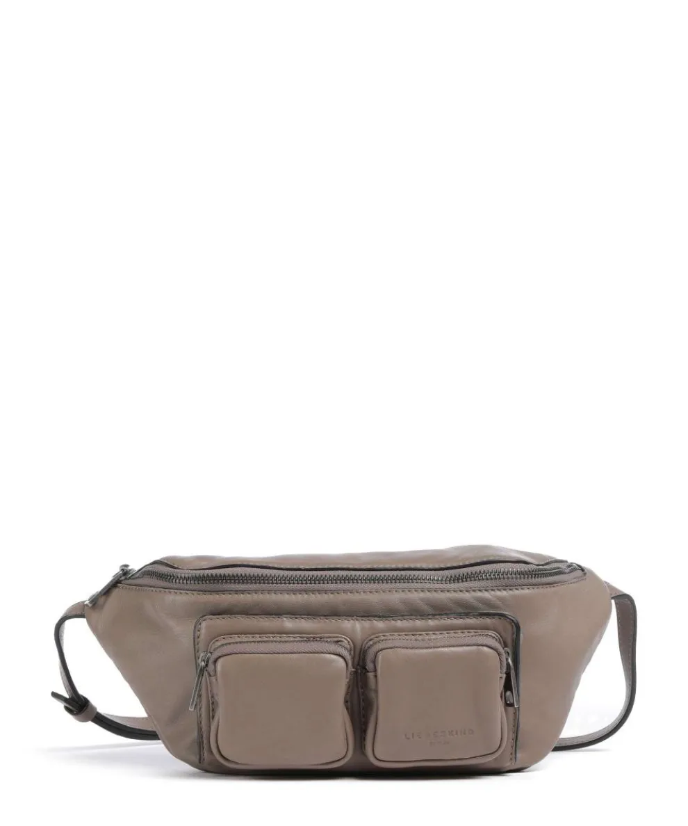 Maia Sheep Natural M Fanny pack sheepskin leather taupe