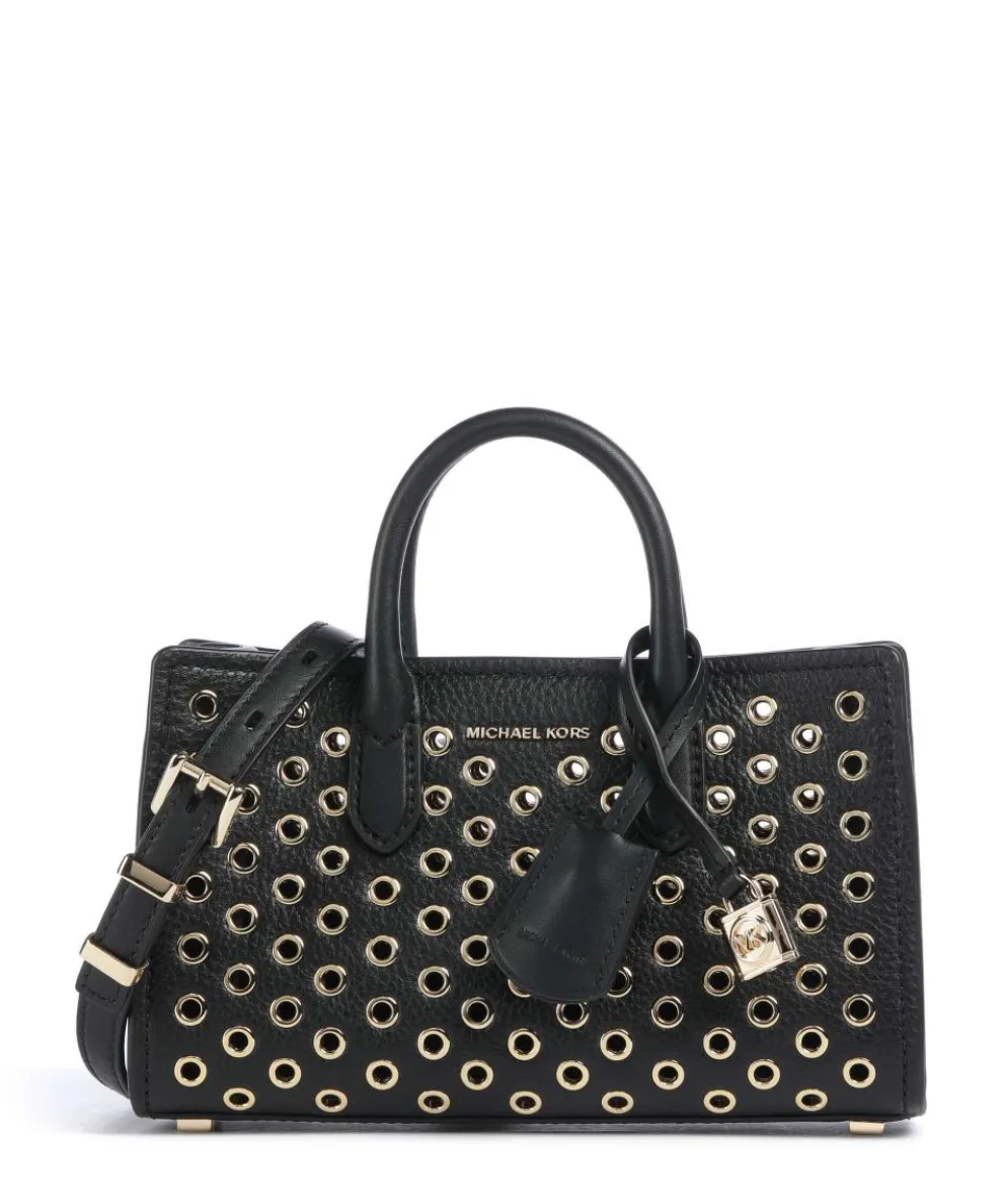 Scarlett Crossbody bag grained leather black