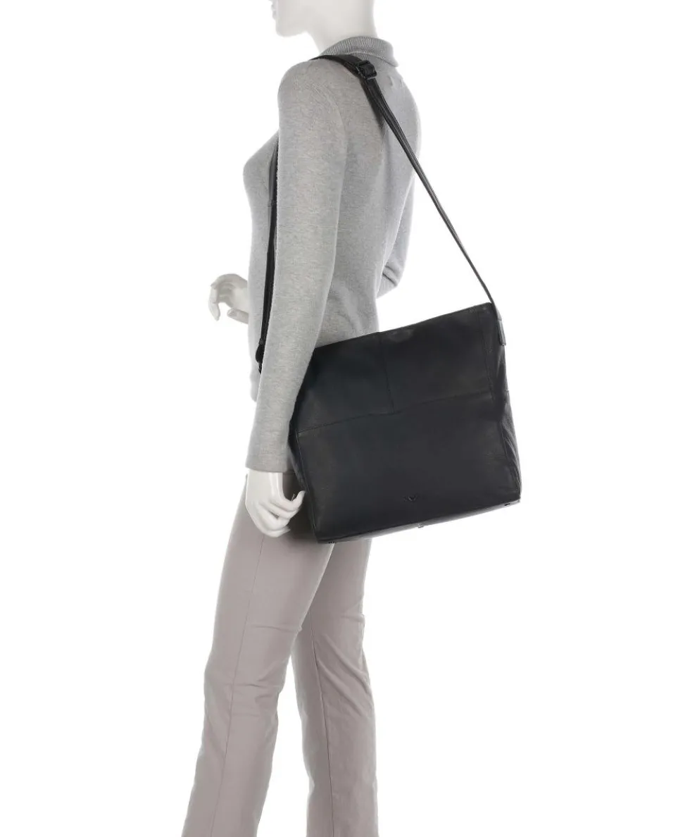 4Seasons Antje Shoulder bag fine grain leather black