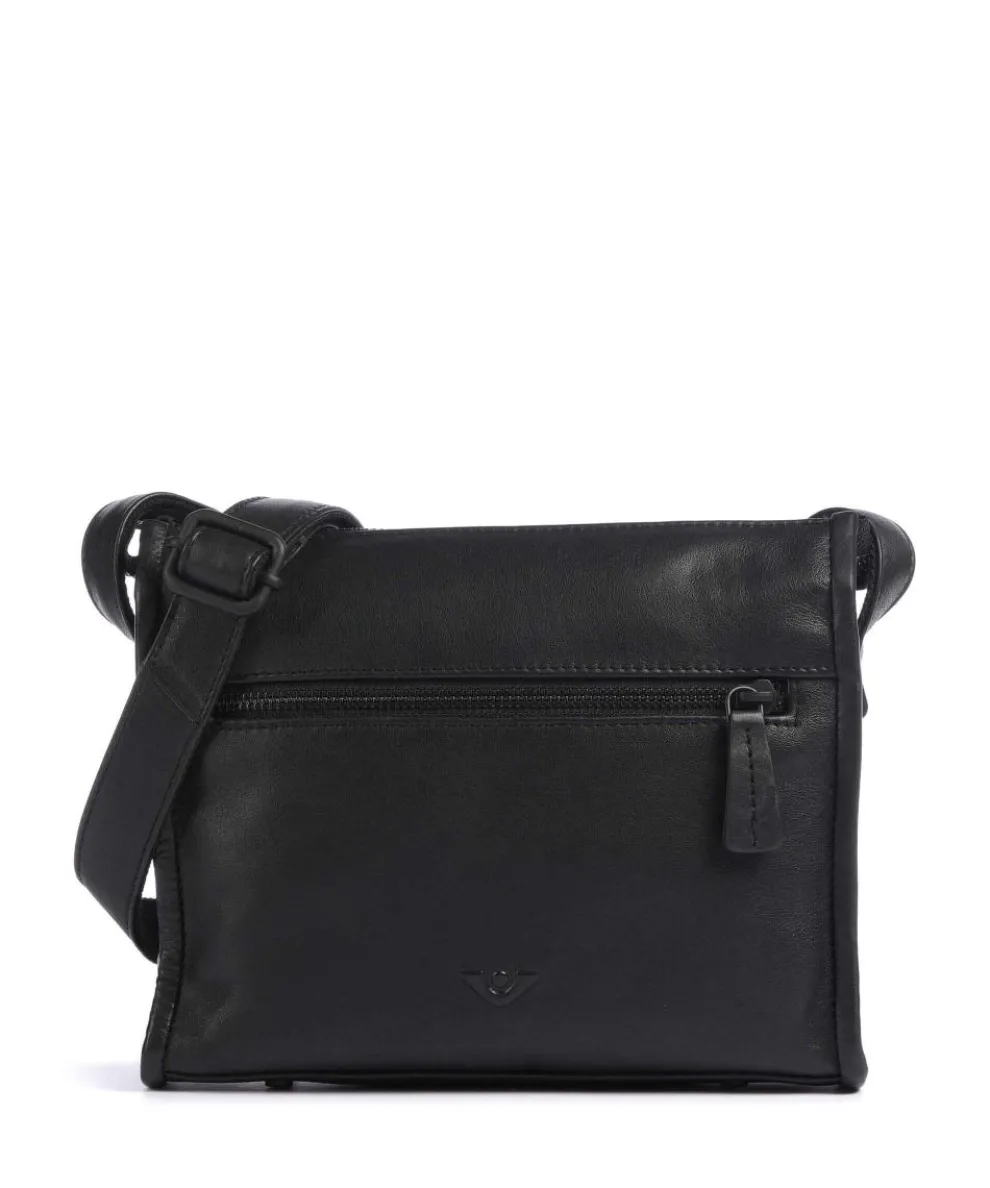 4Seasons Mattea Crossbody bag fine grain leather black