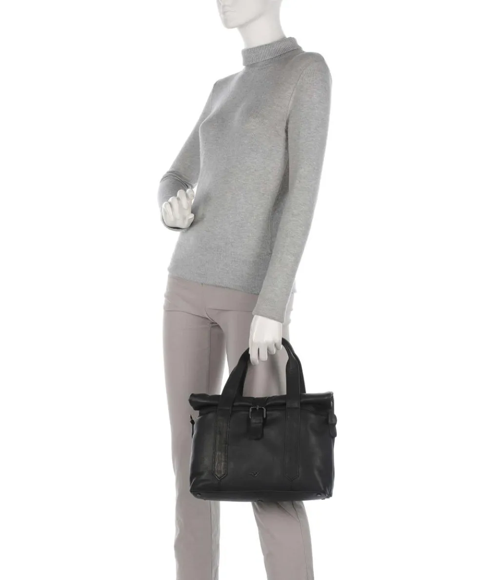 4Seasons Ziska Handbag fine grain leather black