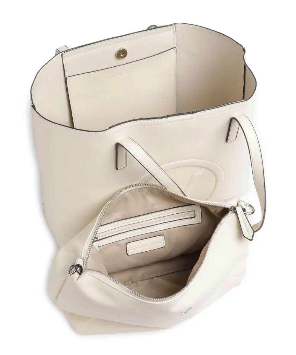 Selena Re Tote bag imitation leather cream