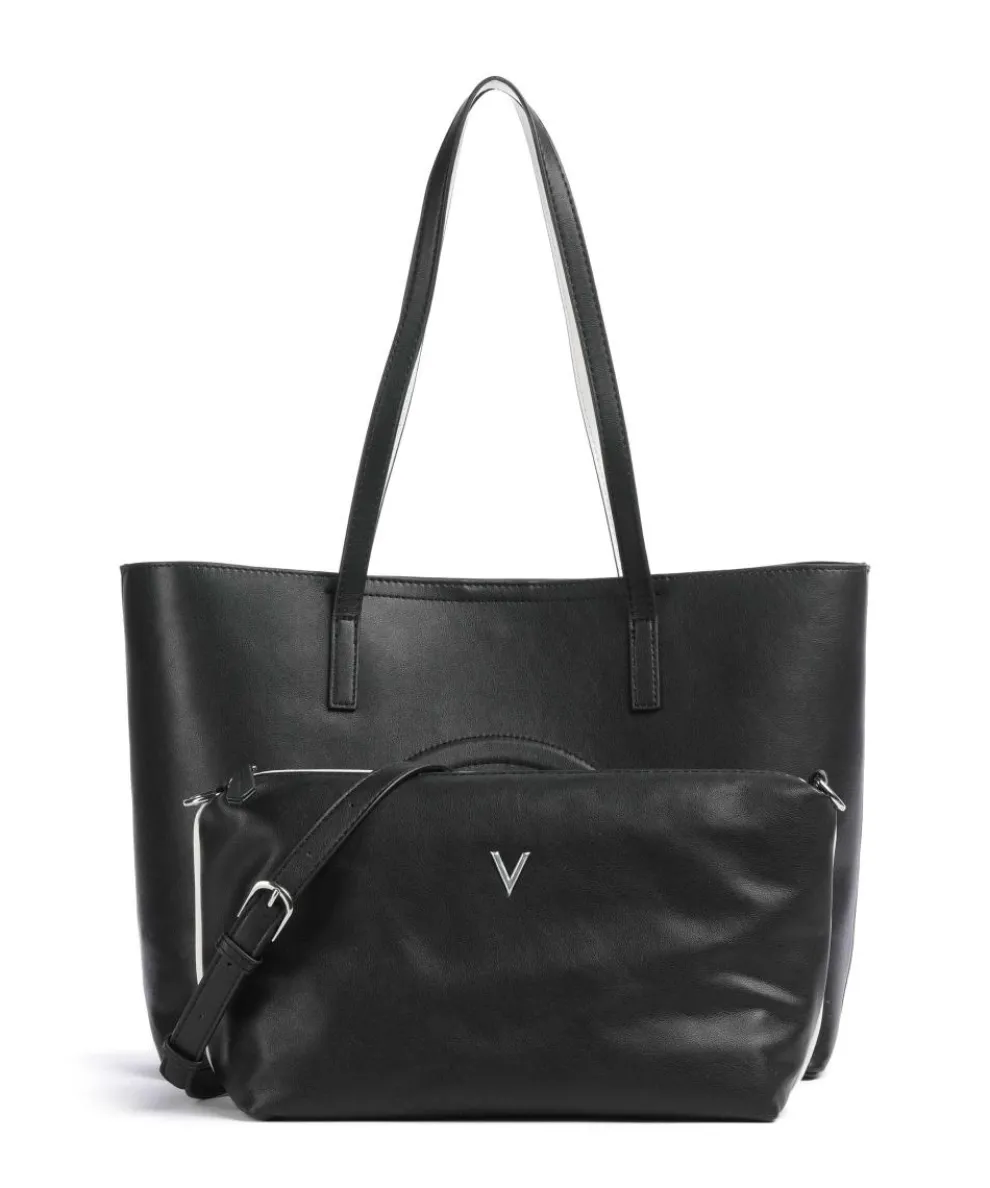 Selena Re Tote bag imitation leather black/white