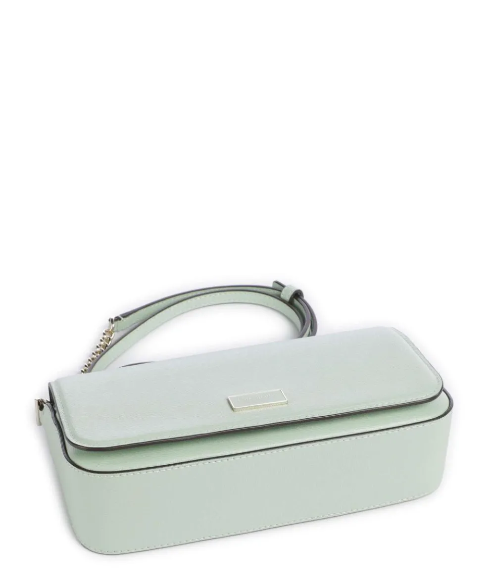 Serena Crossbody bag saffiano cow leather pistachio