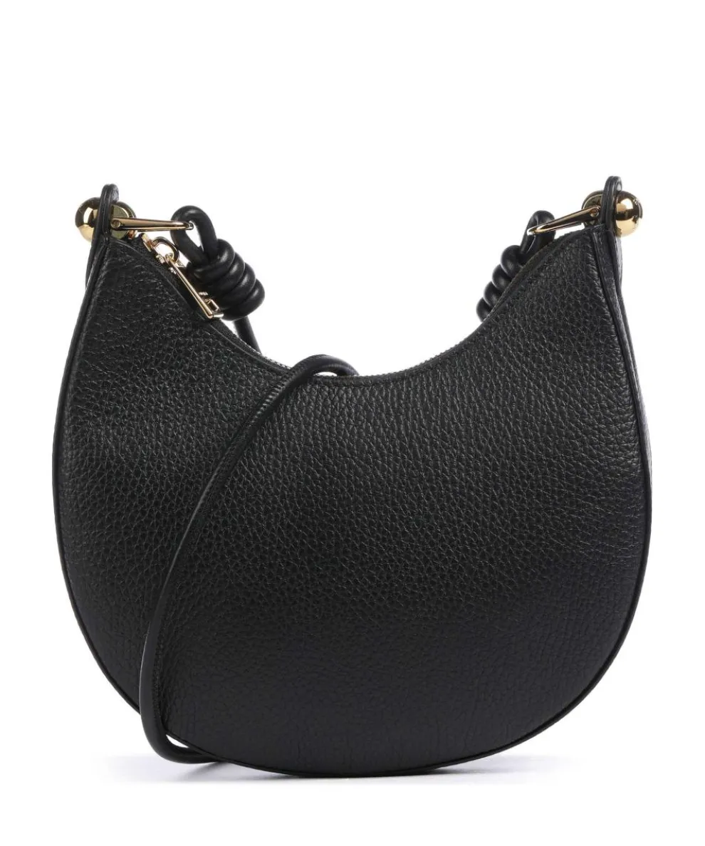 Sfera Mini Crossbody bag grained leather black