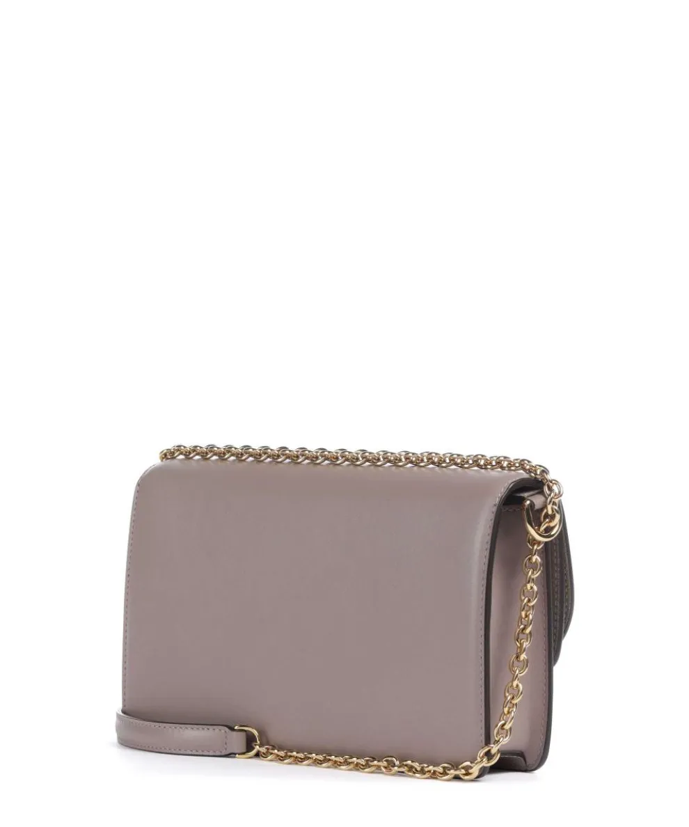 Sfera S Shoulder bag fine grain leather, brushed leather taupe