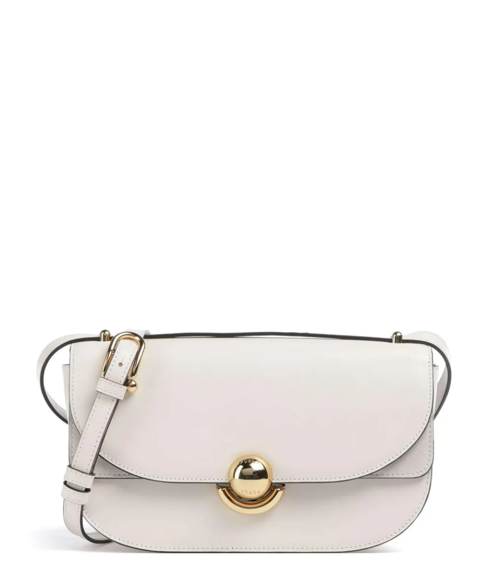Sfera S Shoulder bag softly grained calfskin cream