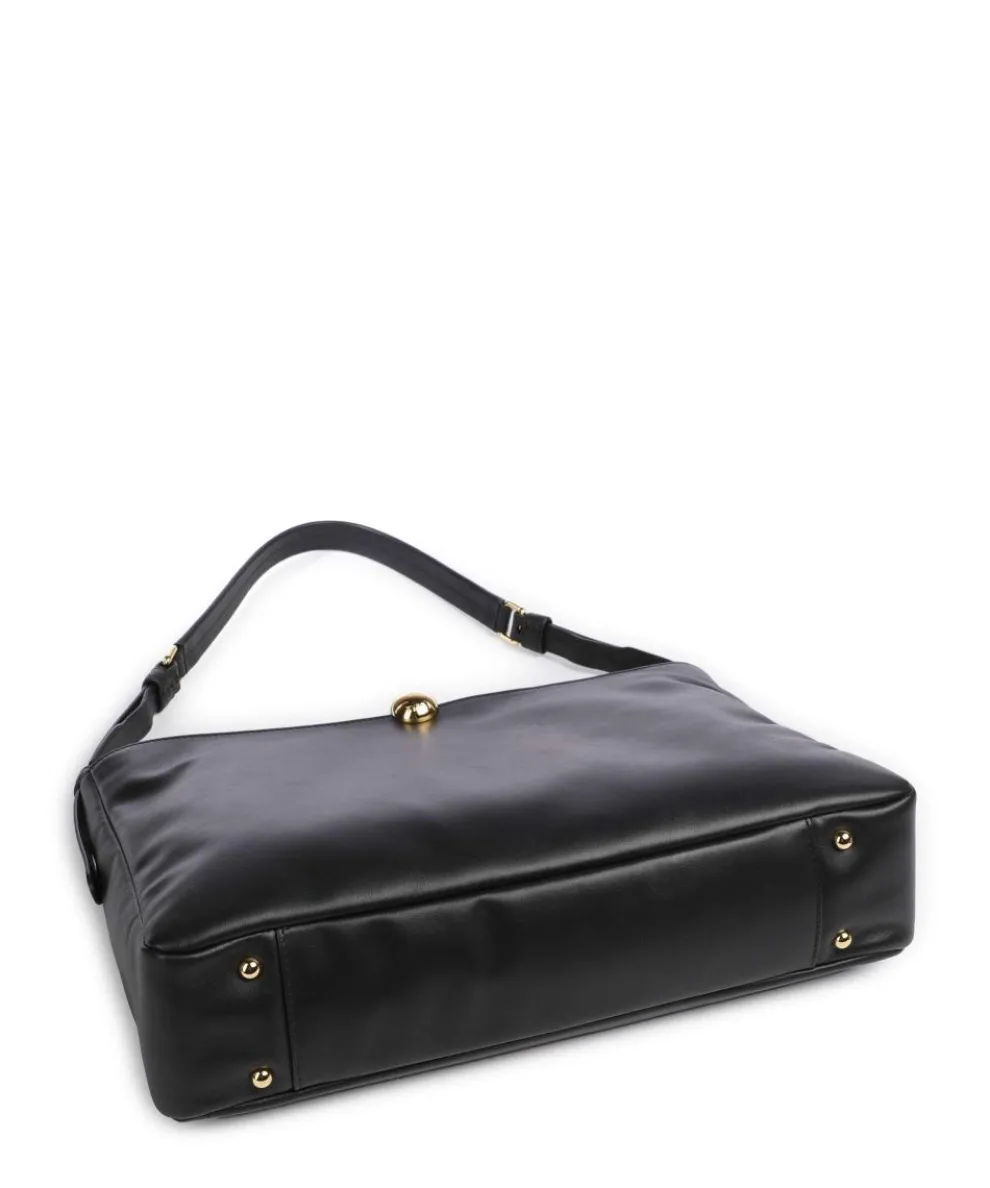 Sfera Soft L Hobo bag nappa calfskin black