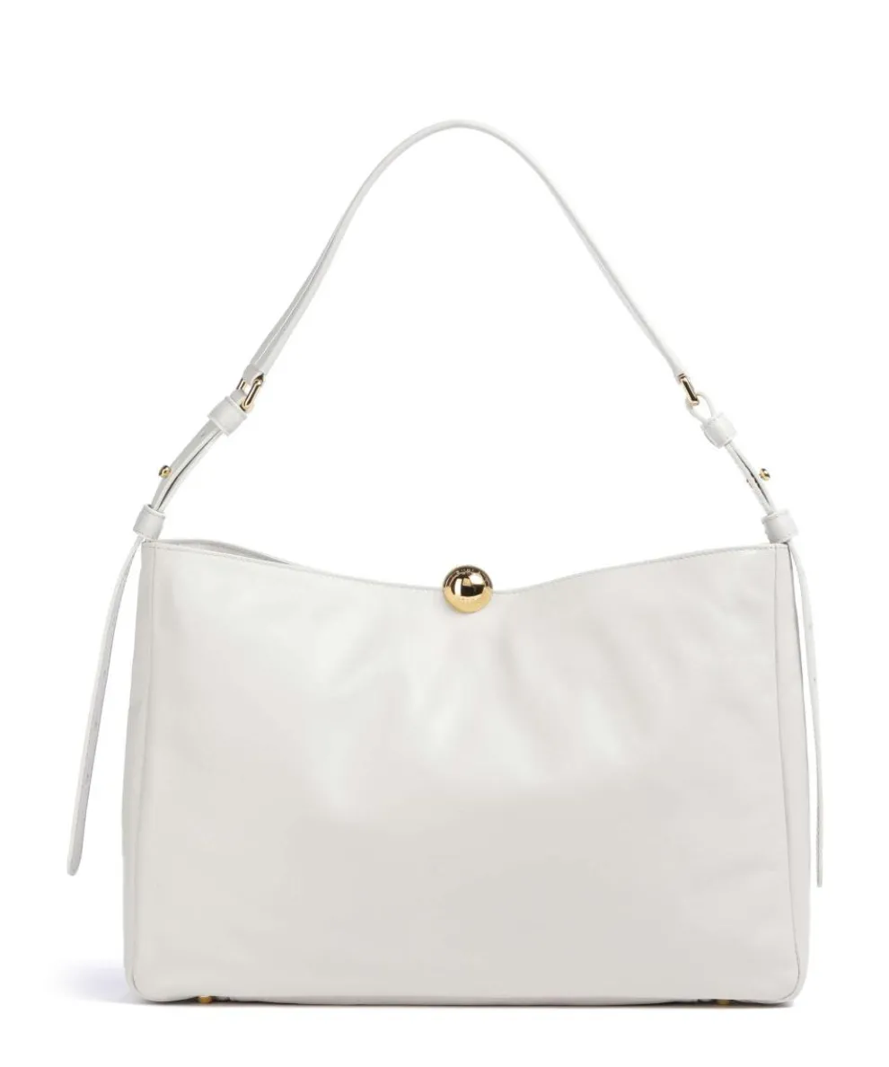 Sfera Soft L Hobo bag nappa calfskin white