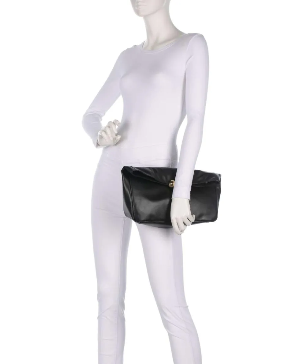 Sfera Soft M Clutch bag softly grained calfskin black