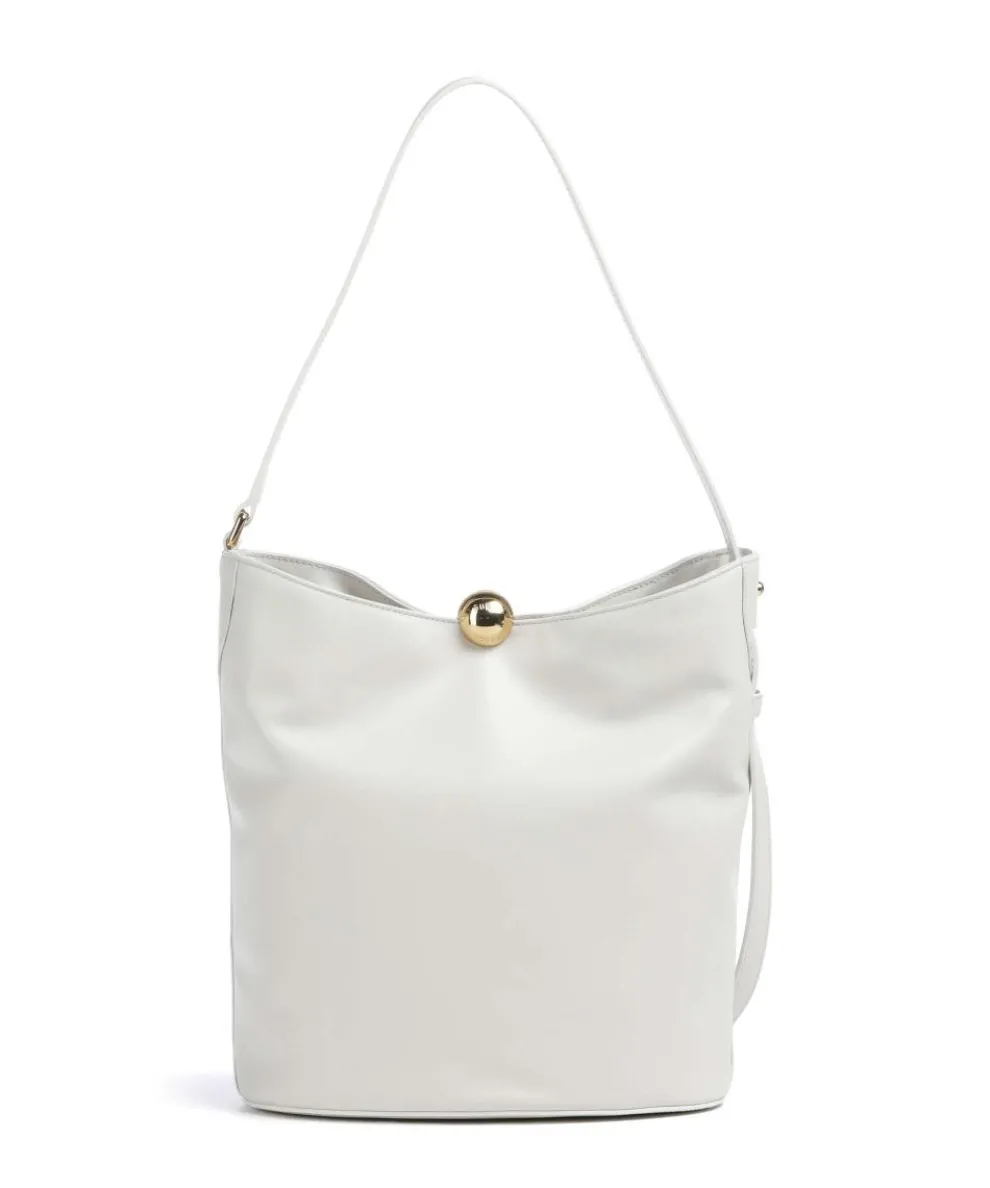 Sfera Soft M Hobo bag softly grained calfskin white