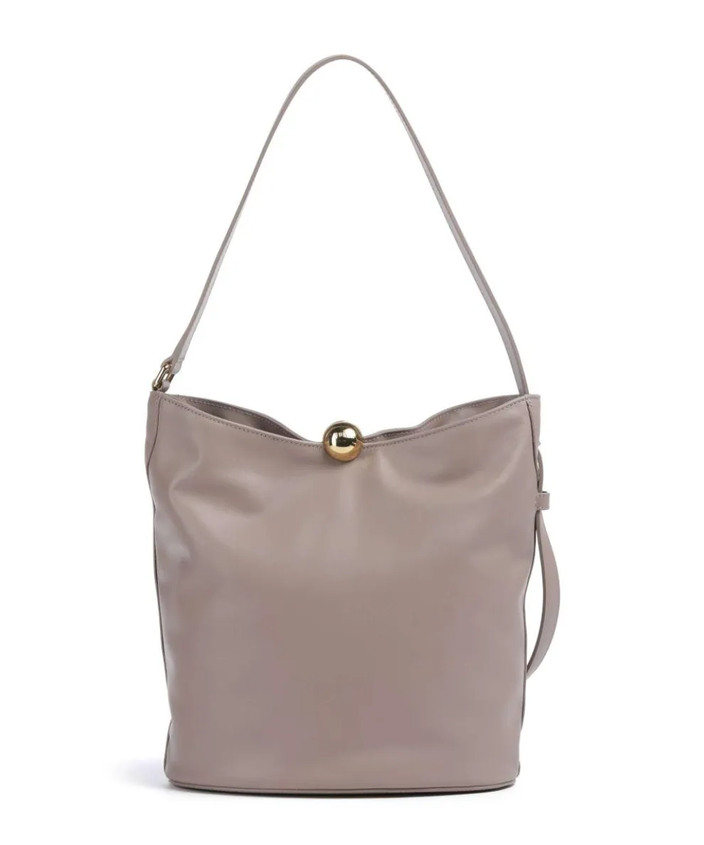 Sfera Soft M Hobo bag softly grained calfskin taupe
