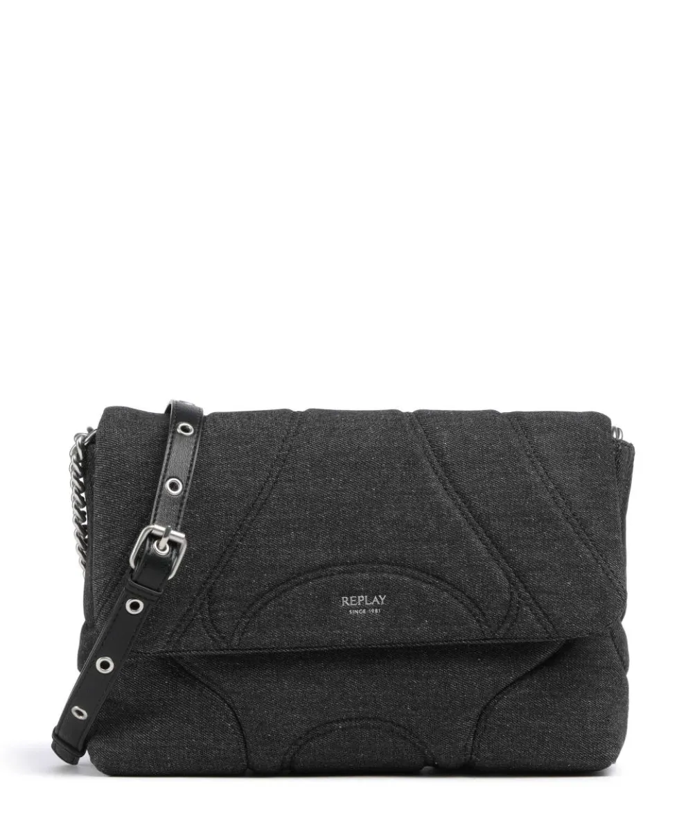 Shoulder bag cotton anthracite