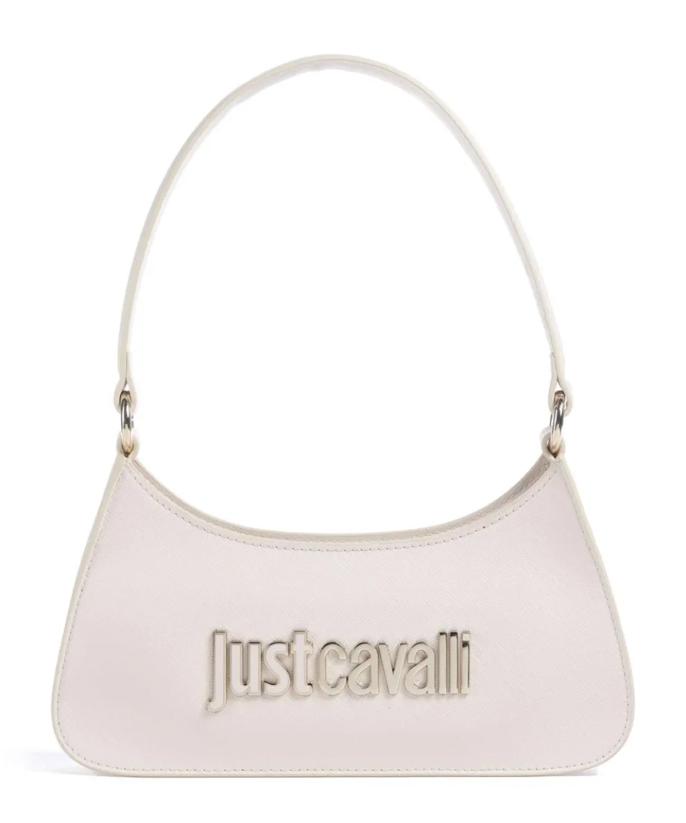 Shoulder bag imitation leather ivory