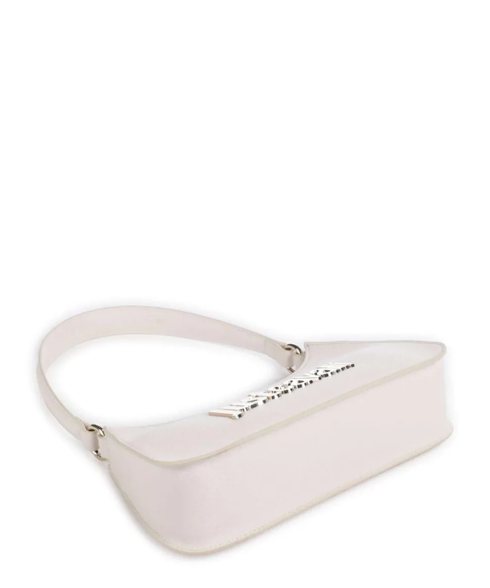Shoulder bag imitation leather ivory