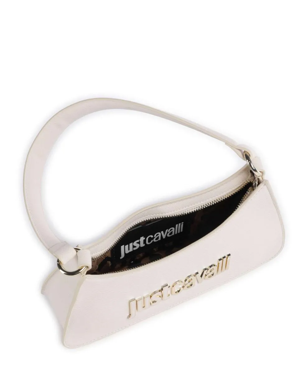 Shoulder bag imitation leather ivory