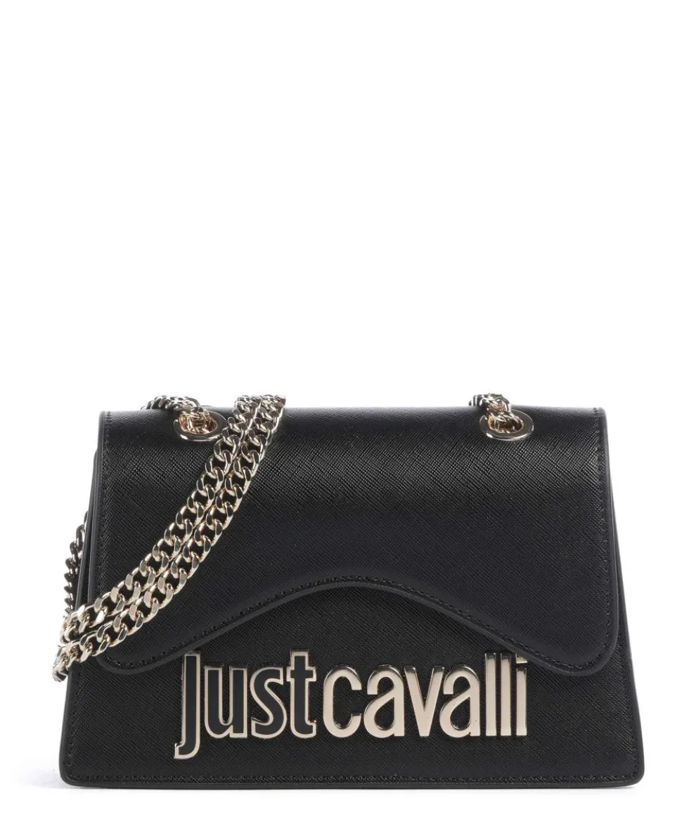 Shoulder bag imitation leather black