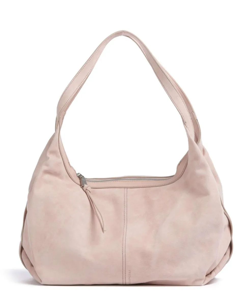 Best to come Hobo bag brushed leather rose