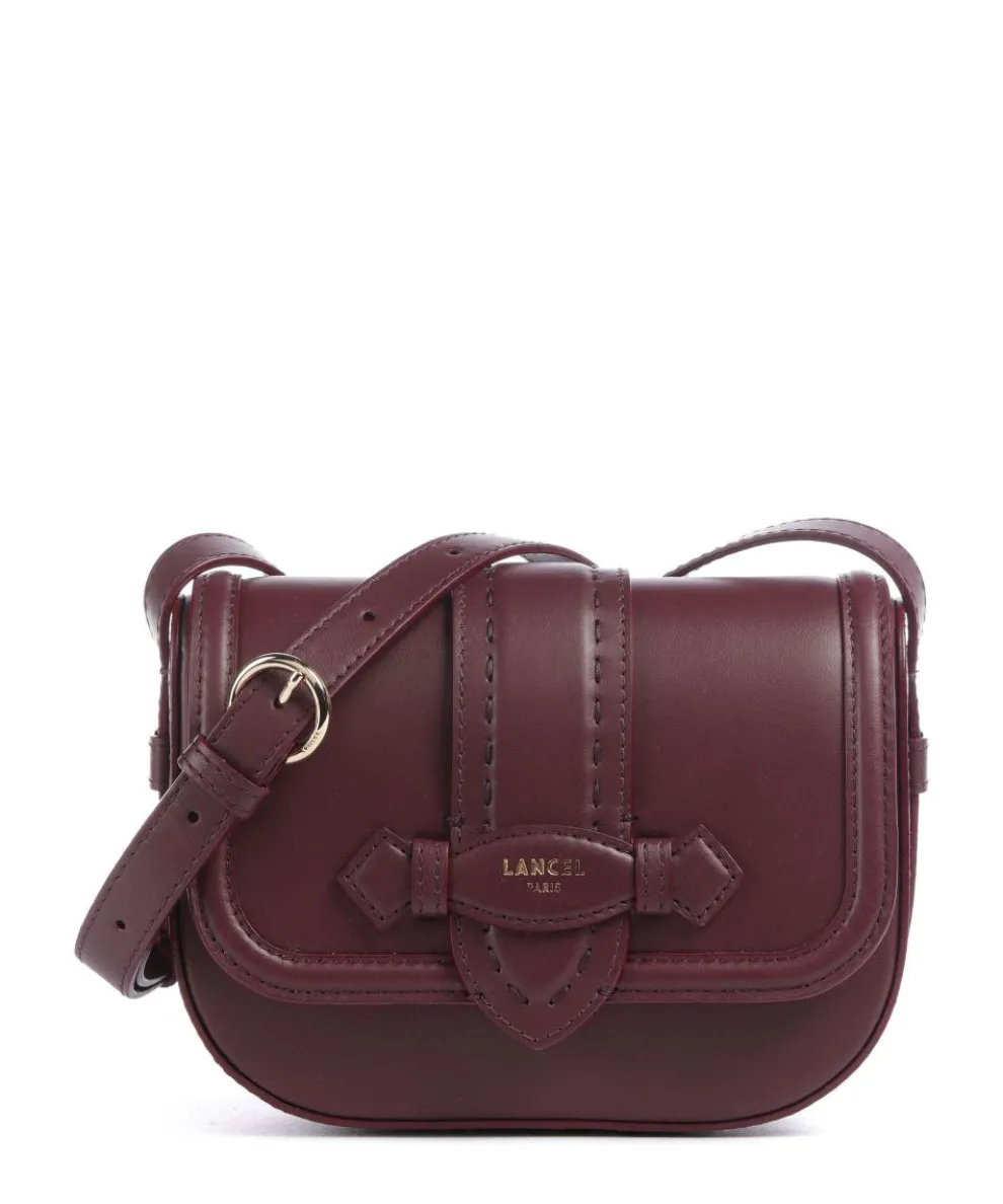 Sienna S Crossbody bag fine grain cow leather berry