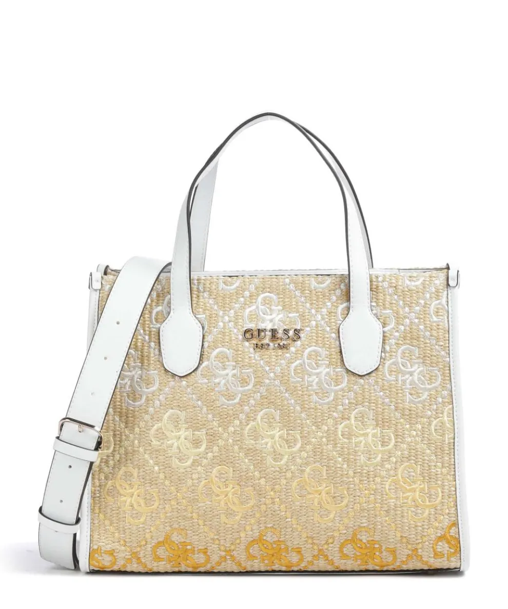 Silvana Handbag synthetic fiber nature/white