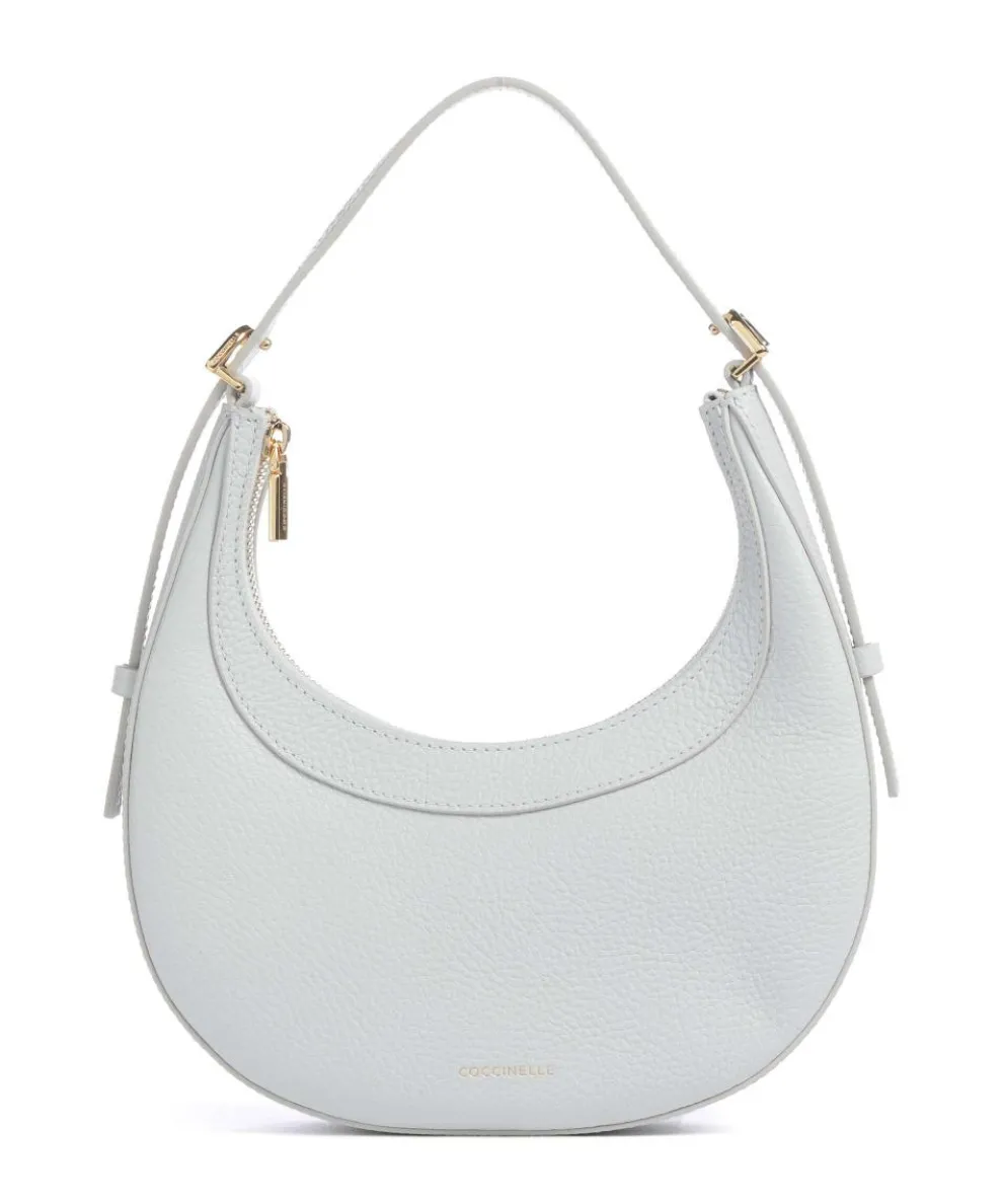 Whisper Shoulder bag grained cow leather light blue