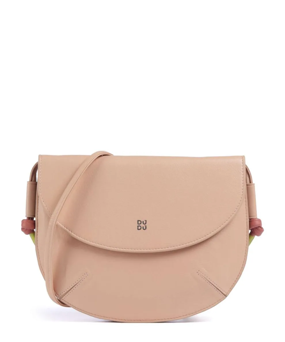 Skye Crossbody bag fine grain leather antique pink