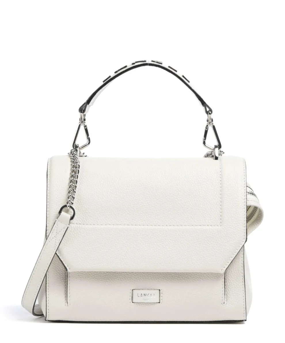 Ninon M Shoulder bag grained cow leather ivory