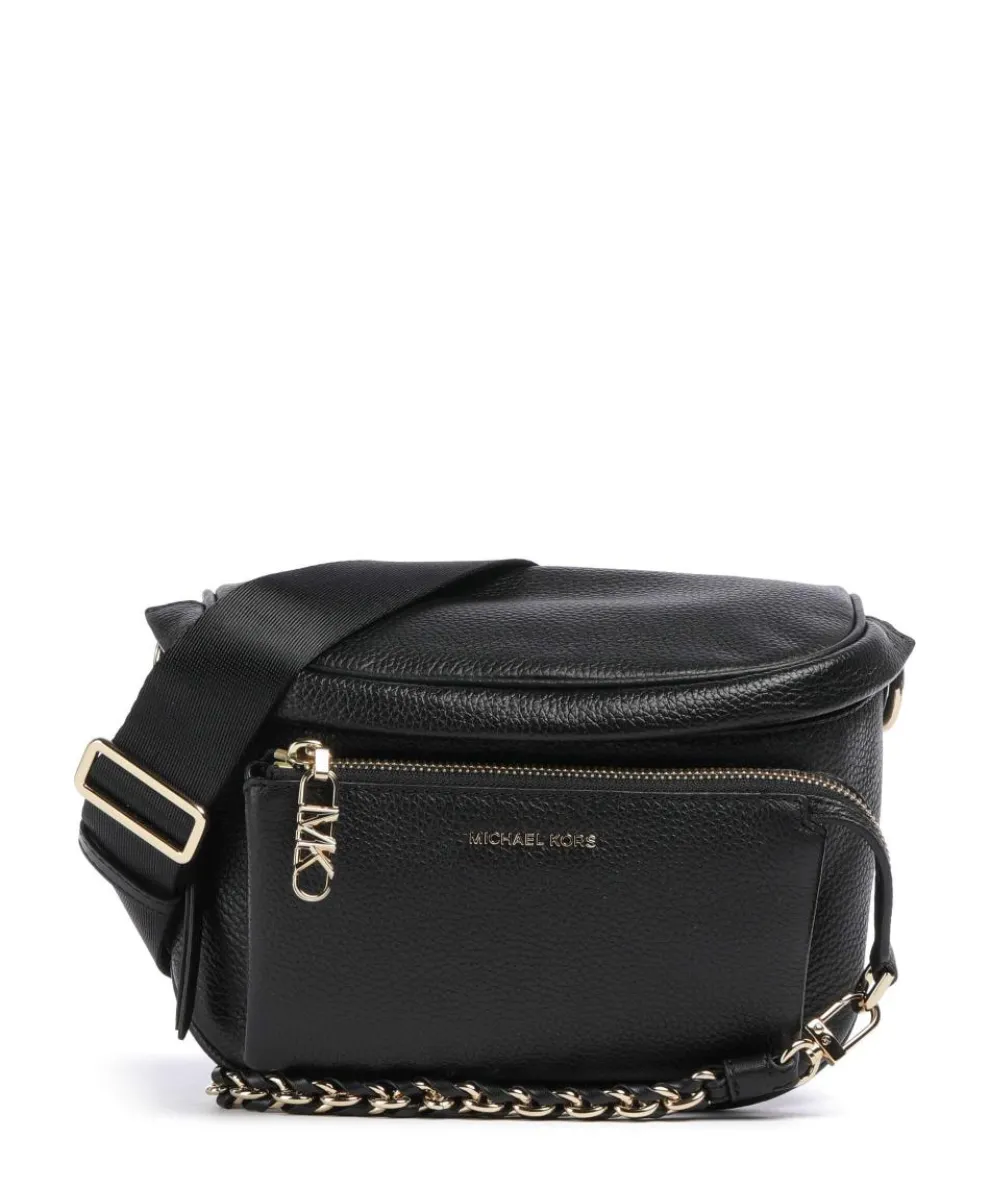 Slater Crossbody bag grained cow leather black