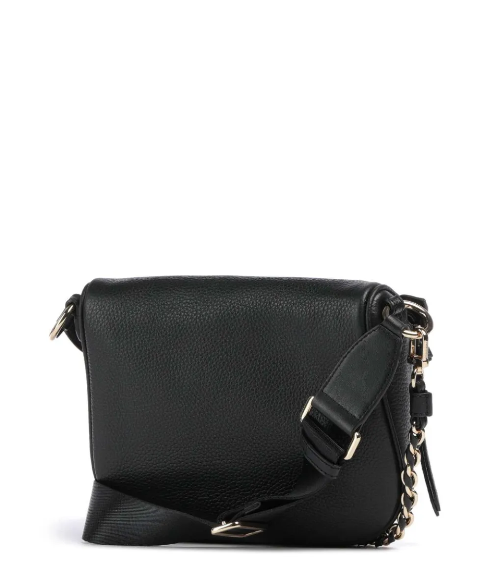 Slater Crossbody bag grained cow leather black