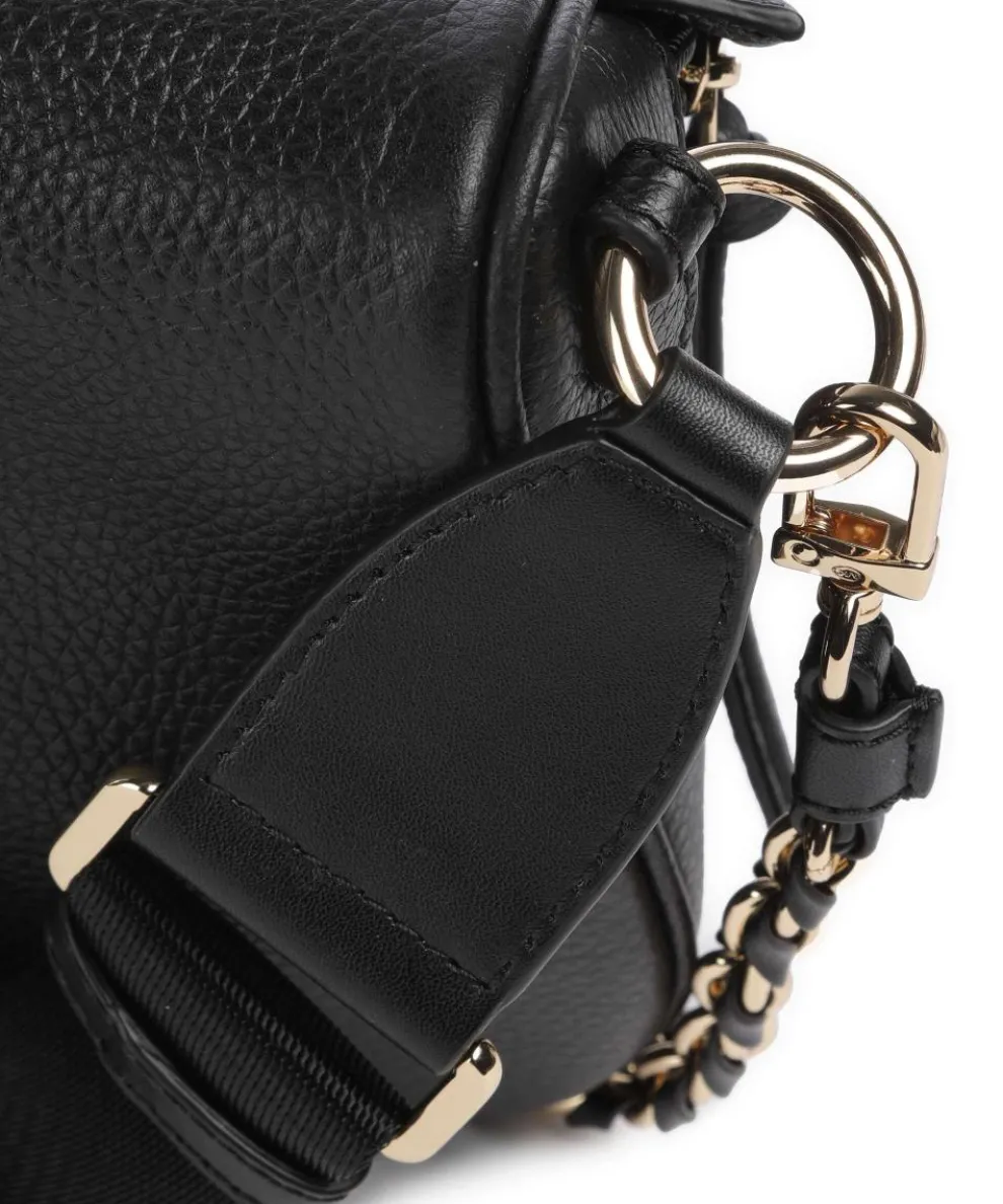 Slater Crossbody bag grained cow leather black