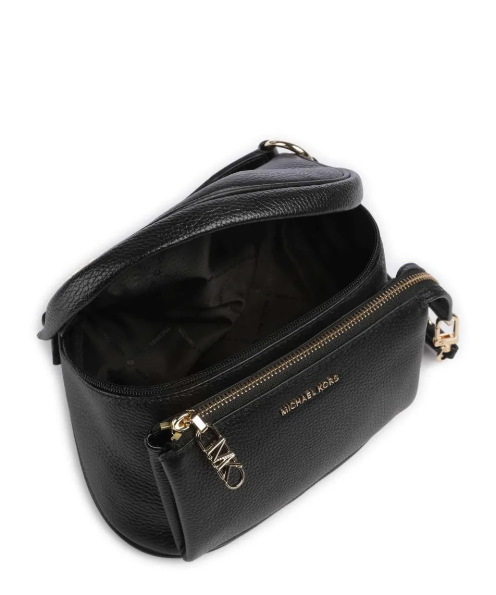 Slater Crossbody bag grained cow leather black